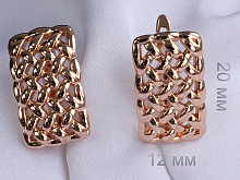 фото Серьги  fallon - (артикул - 18e01700-FF8377)